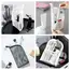 Standing Mesh Toiletry Bag Women Portable Cosmetic Makeup Organizer Travel Waterproof Toothbrush Storage Case Beauty Pouch