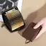 20 Detents Cards Holders PU Business Bank Credit Bus ID Card Holder Cover Coin Pouch Anti Demagnetization Wallets Bag Organizer