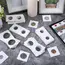 50PCS Square Cardboard Case Coin Album Commemorative Coin Paper Protective Clip Coin Supplies Storage 20.5/23/25/27.5/31.5/40mm