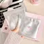 Portable travel data cable storage bag, coin purse, automatic closing spring clip, lipstick makeup bag, small inner storage bag,