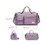 UNIXINU Carry On Travel Bag Large Capacity Weekender Overnight Duffle Bags with Shoe Compartment Sports Fitness Bags for Women