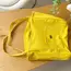 Canvas Bag High Quality Reusable Shopping Shoulder Bag Women Simple Casual Daily Use Handbag Totes Female Portable Folding Purse