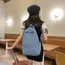 Women Schoolbag Waterproof Large Capacity School Backpack Smooth Zipper Solid Teens Girl Casual Daypack Bag Student Supply NEW