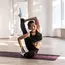 Grip Socks for Women, Non Slip Pilates Yoga Socks with Double Stripes Non Slip Socks for Workout, Ballet, Athletic Socks