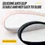 2PCS Sport Headband Anti-slip Cycling Hairband Elastic Silicone Headband for Fitness Gym Outdoor Women Men Lightweight Sweatband