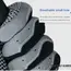Professional Golf Gloves Microfiber Cloth Fabric Breathable Non-Slip Gloves Club Swing Putting Training Gloves