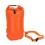 Inflatable Open Swimming Buoy Tow Lightweight Swimming Air Bag Storage With Waist Belt Water Sport Swimming Storage Float Tools