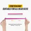 2PCS Sport Headband Anti-slip Cycling Hairband Elastic Silicone Headband for Fitness Gym Outdoor Women Men Lightweight Sweatband