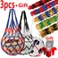 Basketball/Football/Volleyball Net Bag Thick Woven Net Basketball Storage Durable Nylon Training Net Bag for all kinds of balls