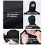 Men's Athletic Hoodie Long Sleeve Fishing Shirts, Upf 50+ Uv Sun Protection, Fitted High Stretch, Built-In Face Mask