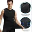 New Summer Fitness Compression Shirt For Men Shaping Sleeveless Therapy Vest Male Ice-Silk Compression Tank Tops Body Shapewear