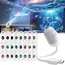 HD Holographic Night Light 2-in-1 Galaxy Star Design Projector with Eye Protection USB Powered for Bedroom Car Perfect Christmas