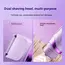 2in1 Electric Razor for Women Painless Hair Removal Rechargeable Body Trimmer Underarm Mustache Epilator Shaver