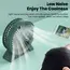 Mini USB Rechargeable Table Fan Portable USB Small Fan Fan For Student Dormitory Computer Summer Gadget Home Desk Office