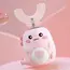 Children U-shaped Electric Toothbrush 360 Degrees Smart Cartoon Kids silicone Toothbrush Automatic Rechargeable Sonic Toothbrush