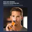 2 In 1 Electric Portable Ear And Nose Hair Trimmer Clipper 2024 Professional Painless Portable Eyebrow For Men