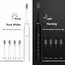 Electric Ultrasonic Toothbrush Six Speed Mode Home Soft Hair USB Charging Waterproof Adult Tooth Cleaner Automatic Couple Set-