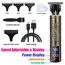 Electric Vintage Shaver Barber Cordless Hair Cutting Machine USB Charging Hair Trimmer Portable Hair Clipper Suitable For Men