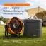 20000mAh Outdoor Camping Fan 6 in 1 Portable Rechargeable Wireless Tent Ceiling Fan with LED Light Camping Air Circulator