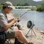 10000mAh 4000mAh Camping Fan Rechargeable Desktop Portable Circulator Wireless Ceiling Electric Fan with Power Bank LED Lighting