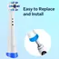 Compatible with Oral B iO Electric Toothbrush Replacement Toothbrush Brush Heads, Toothbrush Head for iO 2/3/4/5/6/7/8/9/10