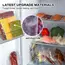 50pcs Vacuum Sealer Bags, Disposable Airtight Compression Bag, Transparent Food Packaging Bag, For Meat,Fruit And Vegetable
