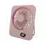 Mini Portable Fan USB Desk Fan Rechargeable Table Fan Small Wall Mounted Ceiling Fan 5 Speeds Powerful Wind Foldable Camping Fan