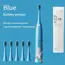 Children's Electric Toothbrush Kid Cartoon Ultrasonic Sonic Electric Toothbrush with 5 Replacement Heads Electric Brush Children