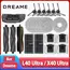 Dreame L40 Ultra / X40 Ultra Vacuum Cleaner Replacement Accessories Main Side Brush HEPA Filter Mop Cloths Dust Bag Spare Parts