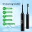 Electric Dental Scaler with Teeth Brush Head Calculus Tartar Remover Vibration Teeth Plaque Cleaner Oral Care Improve Odor