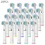 Electric Toothbrush Replacement Brush Heads for Oral Basic Cleaning B Toothbrush Nozzle Bristles D100 D25 D30 D32 4739 3709 3744
