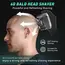 KENSEN Electric Head Shavers for Bald Men 6D Magnetic Razor Beard Trimmer USB Rechargeable LED Display Waterproof Beard Shavers