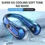 2025 New Best Sellers Wearable Neck Fan Portable Air Conditioner Bladeless Neck Fan Air Cooler 5 Gears and LED Display Screen
