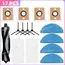 Compatible For ( ILIFE A30 Pro ) Vacuum Parts Main Roller Side Brushes HEPA Filter Mop Cloth Dust Bag Accessories