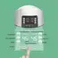 1.2L Infant Thermostatic Milk Regulator Kettle Hot Water Smart Insulation Pot Automatic Milk Warming Warm Milk Milk Powder GL41