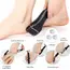 Electric Callus Remover Professional Foot File Grinder Pedicure Machine Rechargeable Heel Cracked Dead Skin Scrubber 3 Heads