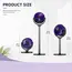 3-in-1 Modern Air Circulator Fan 5 Speeds 4 Heights Quiet Portable Pedestal Stand Fan USB-C for Home Bedroom Office RV Camping