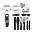 Electric Callus Remover Professional Foot File Grinder Pedicure Machine Rechargeable Heel Cracked Dead Skin Scrubber 3 Heads