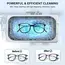 Ultrasonic Cleaner 40KHZ High Frequency Vibration Ultrasonic Washing Bath for Jewelry Watches Denture Glasses Ultrasonic Cleaner