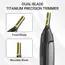 Nose Ear Face Trimmer Electric Shaving Safe Face Care Nose Hair Trimmer For Men Shaving Hair Removal Razor Beard