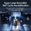 180ML Mini Air Humidifier USB Electric Aroma Diffuser Essential Oil Purifier Aromatherapy Mist Maker Lights For Car Home Bedroom