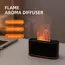 Essential Oil Diffuser,Flame Colorful Water Vapor Fire Humidifier for Aromatherapy Aroma Therapy Machine Room,Flame Diffuser